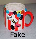 Fake Allsorts mug