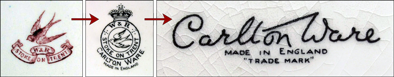 The Carlton Ware registered trade mark