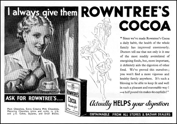Rowntrees advertisement, 1930s
