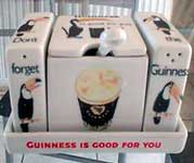 Fake Carlton Ware Guinness cruet 2