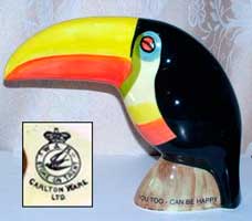 Fake Carlton Ware Guinness toucan