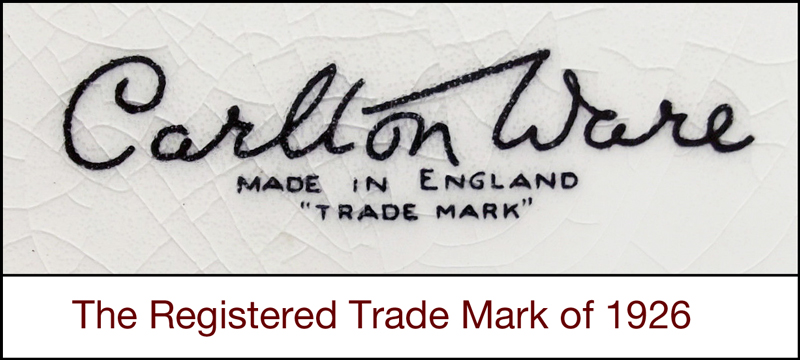 Carlton Ware Registered Trademark
