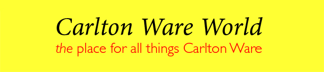 Carlton Ware World banner